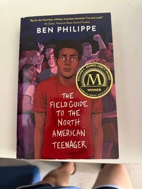 The Field Guide to the North American Teenager by Ben Philippe - Red Cover